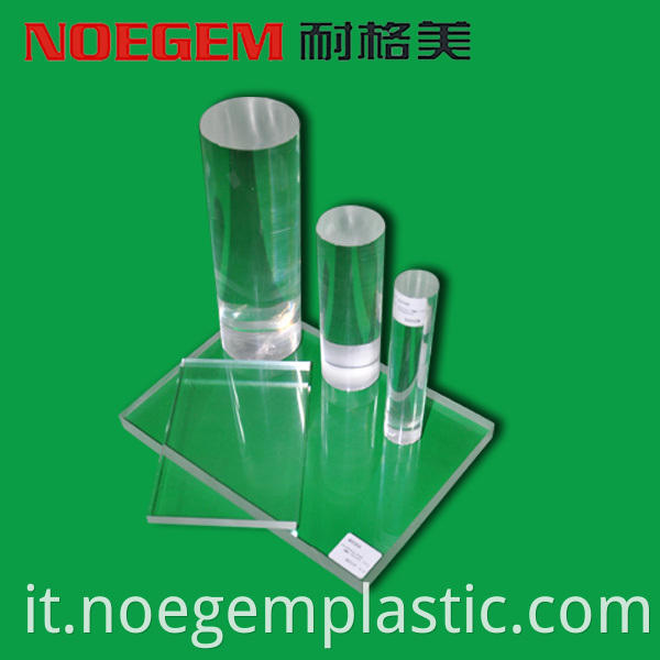 Clear Pmma Plastic Rod